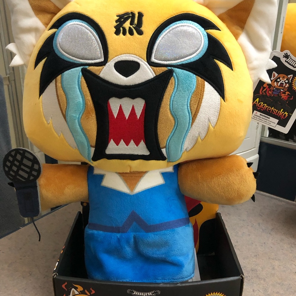 Aggretsuko Shake Action Plush